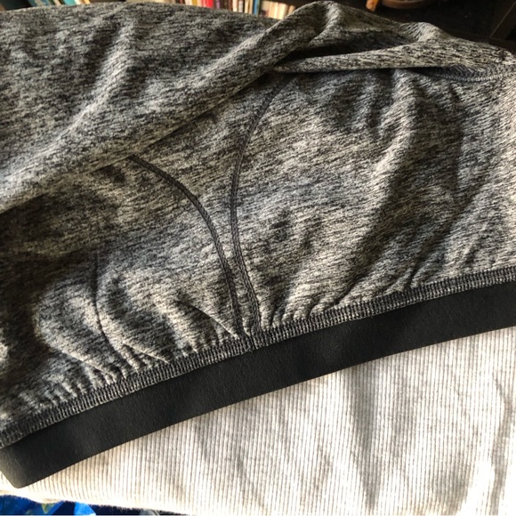 Kyodan Longline High Neck Sports Bra Heather Gray Womens Size S Yoga Activewear - Picture 7 of 8